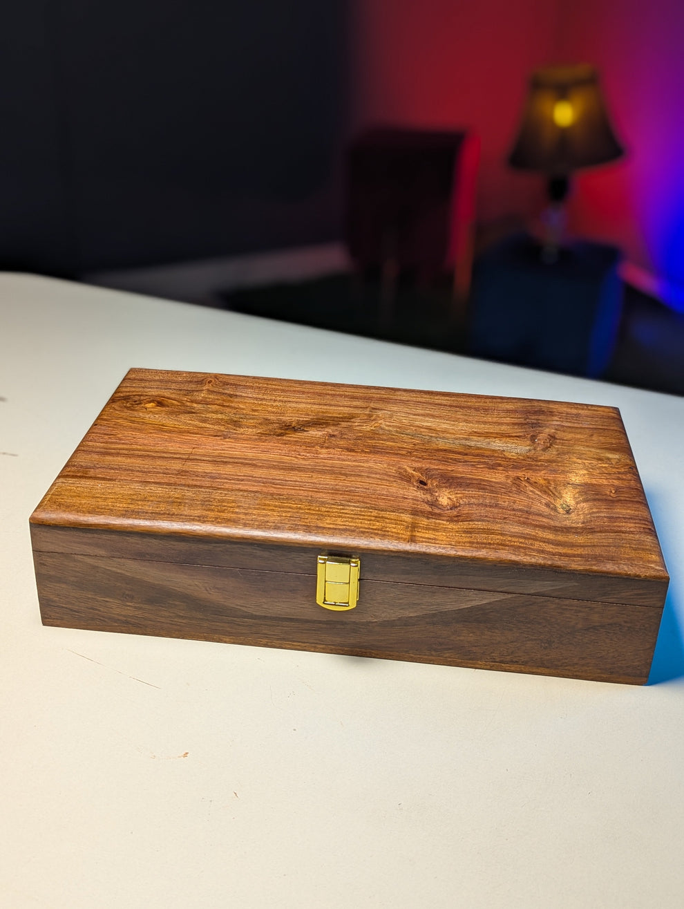 Hand Made Wooden Watch Organizer Box