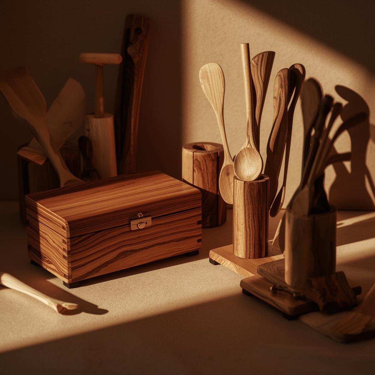 WOODEN CRAFTED