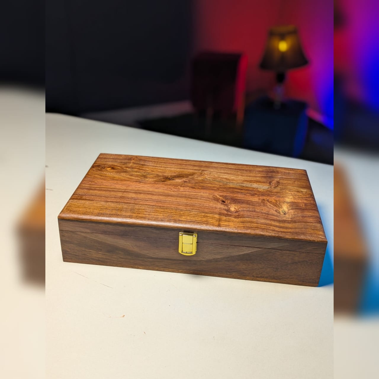 Premium Handmade Wooden Watch Box – Luxury Gift for Watch Lovers