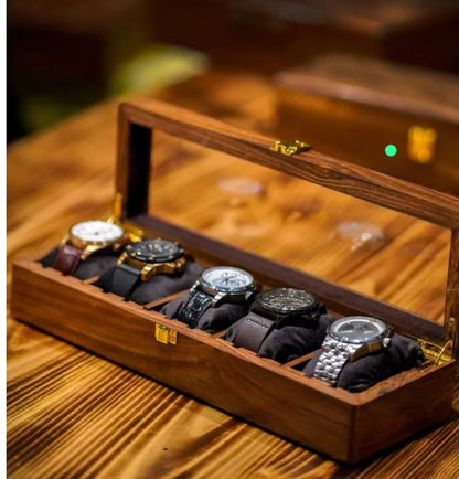 CUSTOMIZED HAND MADE WOODEN WATCH COLLECTION BOXES